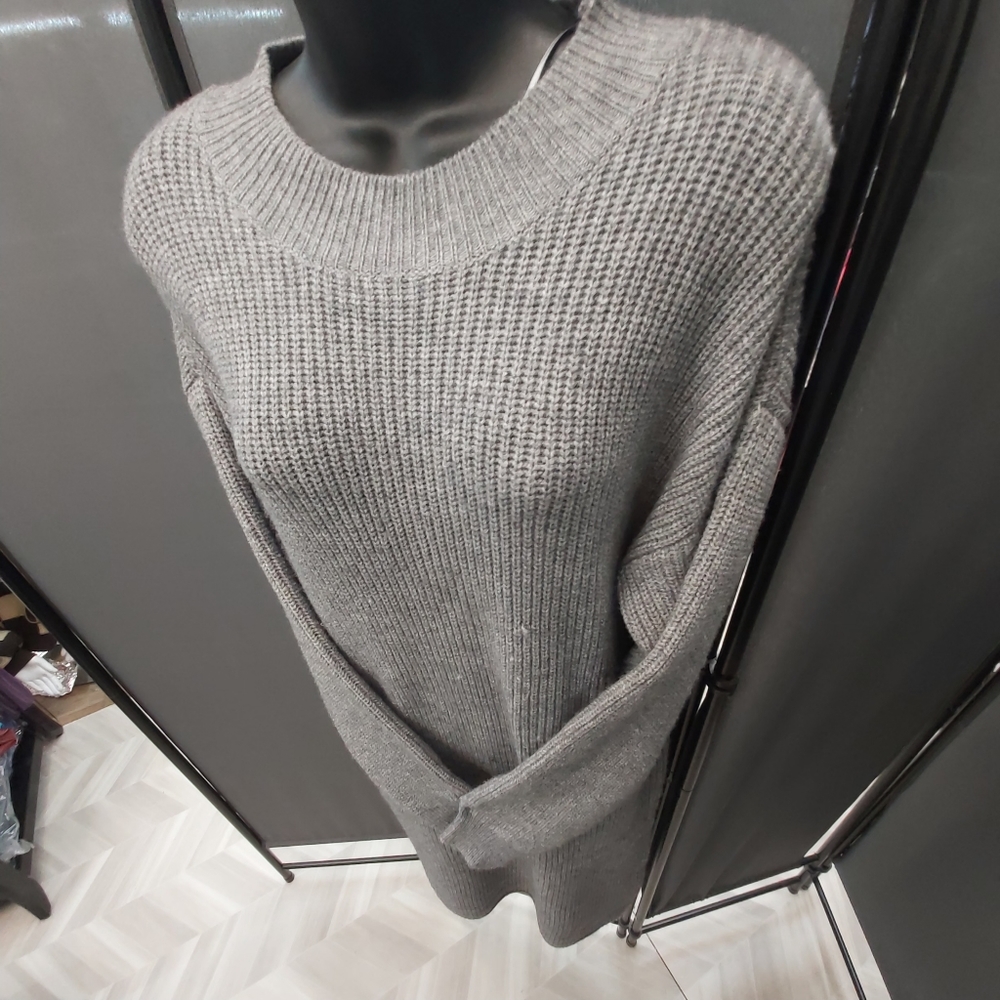 Dreamers by Debut Gray Knit Dress - Picture 2 of 10